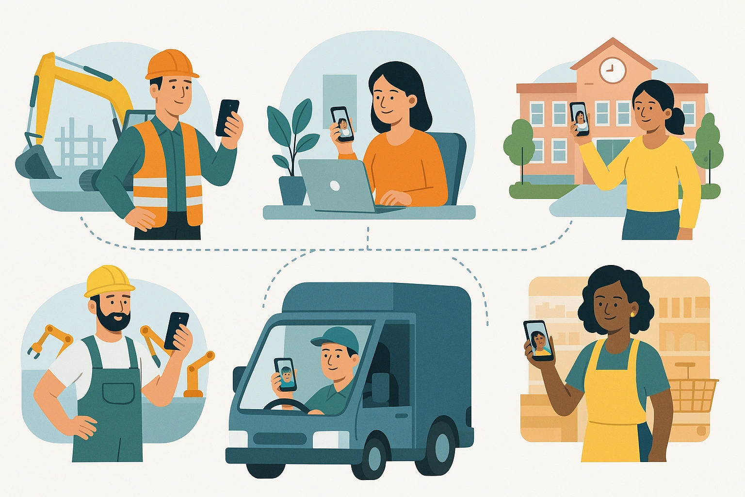 Como funciona CucuTime para empresas mexicanas de todos los sectores