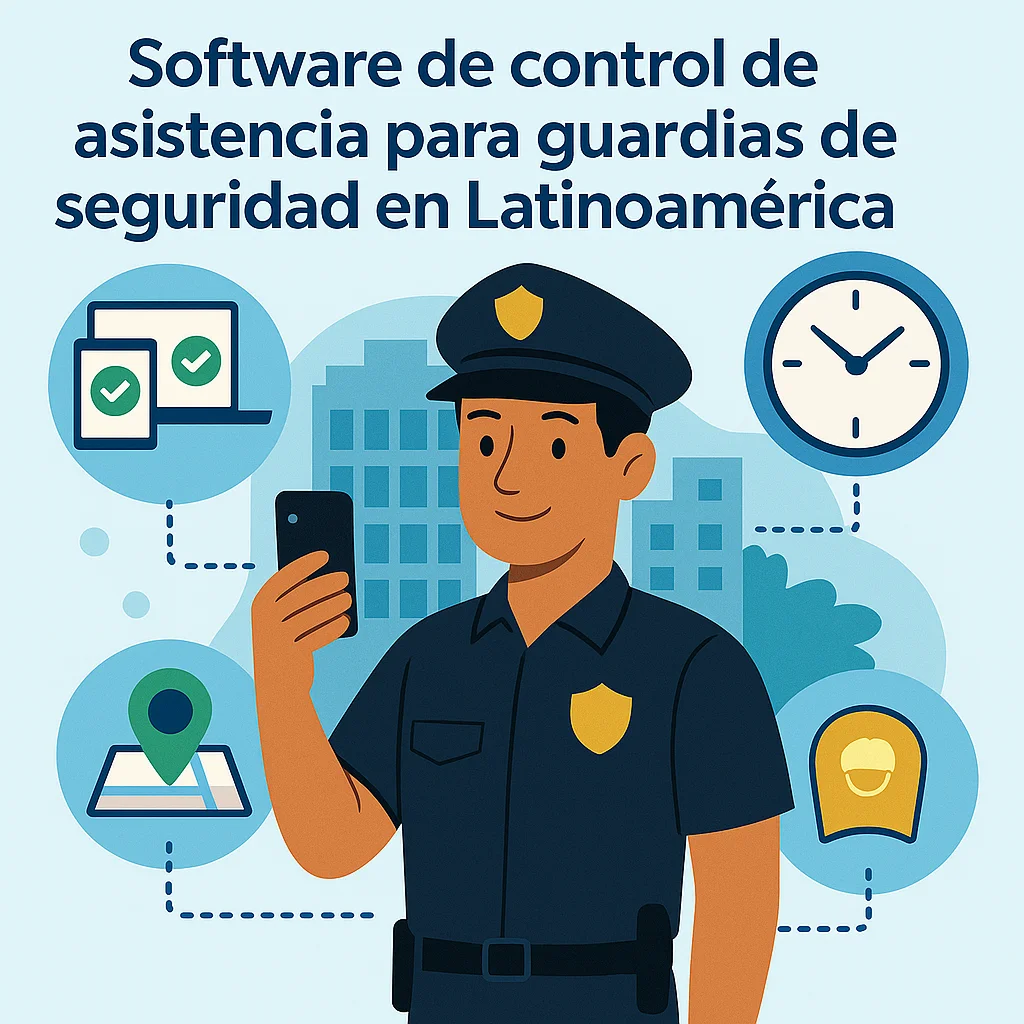 Software de control de asistencia para guardias de seguridad en Latinoamérica