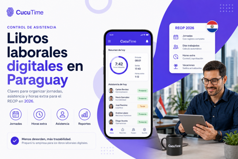 Libros laborales digitales en Paraguay: qué deben registrar las empresas en 2026