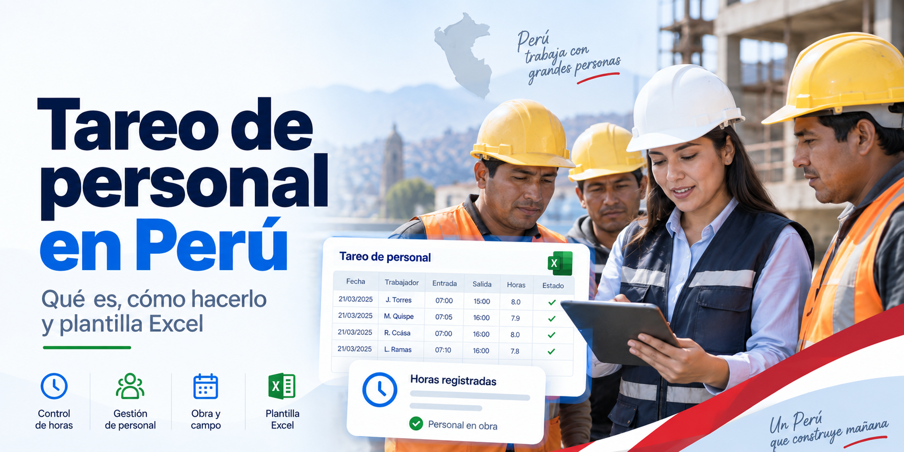 Tareo de personal en Perú: qué es y cómo hacerlo